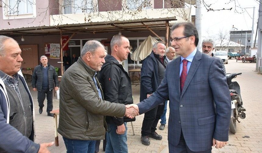 Kaymakam Güldoğan'dan mahallelilerin sorunlarına yakın takip