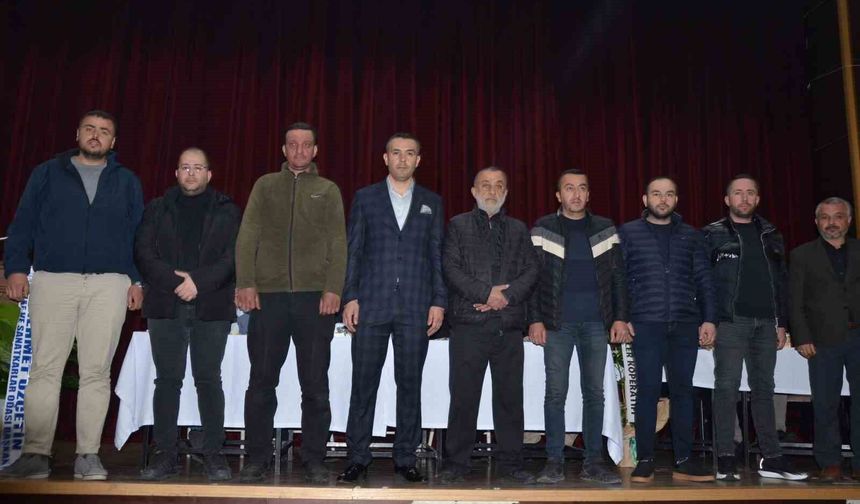 Kırkağaç Şoförler Odası'nda yeni başkan Talha Küçük