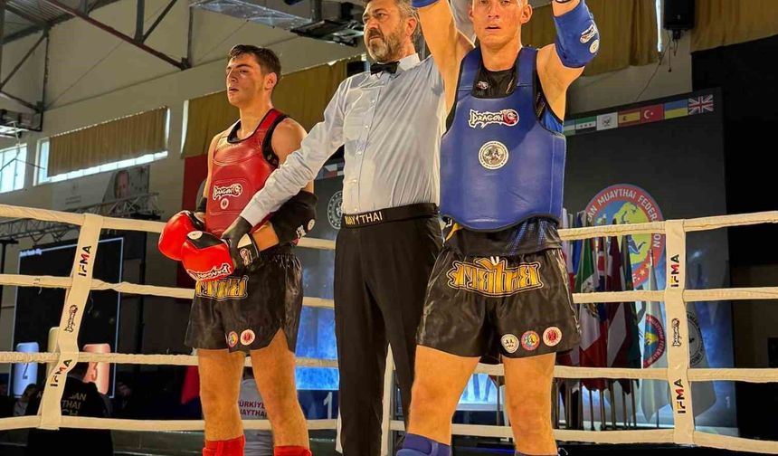 Manisalı Muaythai sporcularından Avrupa Kupası'nda büyük başarı