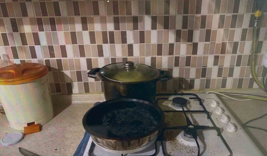 Ocakta unutulan yemek kadının ölümüne neden oldu