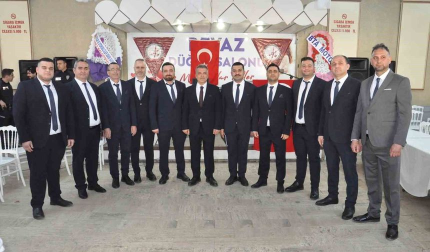 Salihli Elektrikçiler Odası'nda yeni başkan Bilgiç oldu