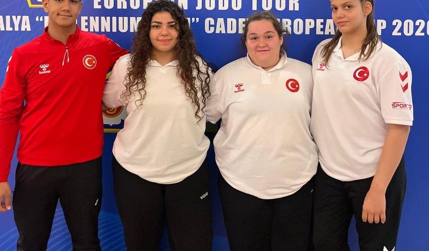 Salihlili 4 judocu Avrupa Kupası'nda milli formayı giyecek