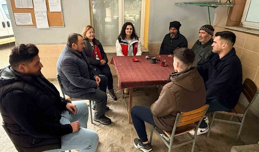 Sarıgöl'de istiridye mantarı üretiminde örnek buluşma