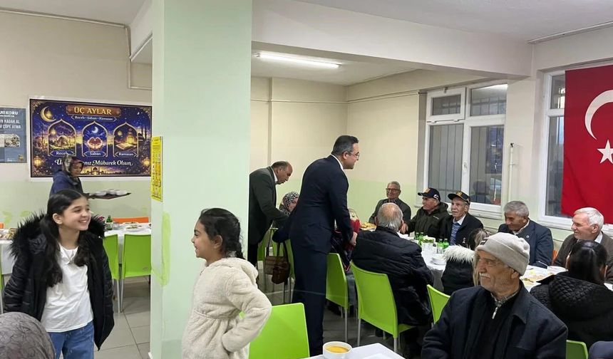 Sarıgöl'de şehit aileleri ve gaziler onuruna iftar programı