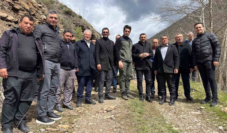 Sarıgöl'de yeni orman yolu ulaşımı rahatlatacak
