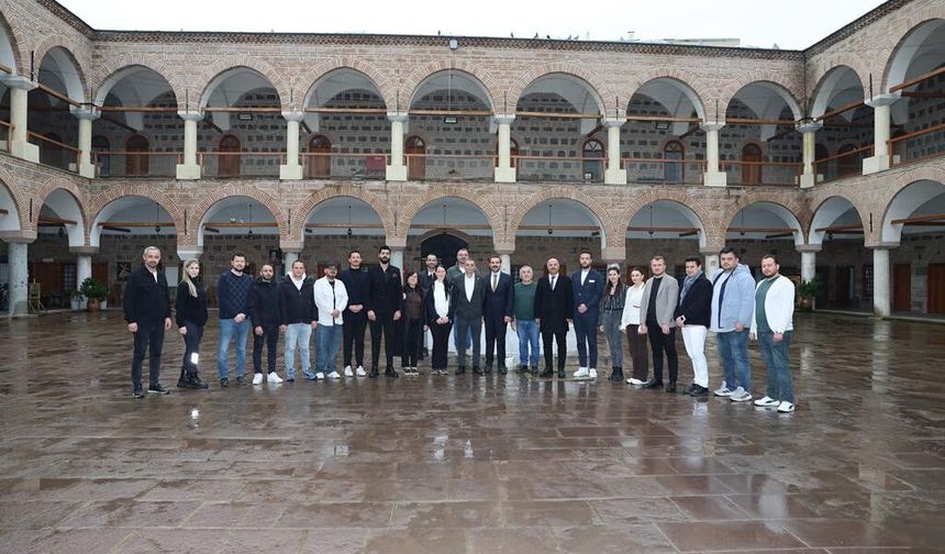 Başkan Şimşek çalışmalar hakkında yerinde bilgi aldı