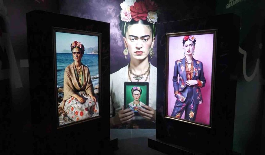 Frida Kahlo Sergisi Manisa'da kapılarını açtı