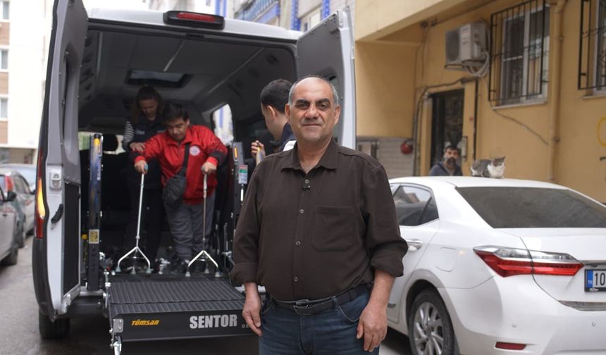 Manisa Büyükşehir Belediyesinden engellilere ücretsiz nakil desteği