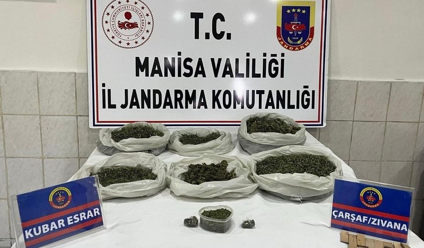Manisa'da jandarmadan uyuşturucuya darbe: 106 tutuklama