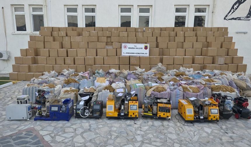 Manisa'da kaçakçılığa geçit yok