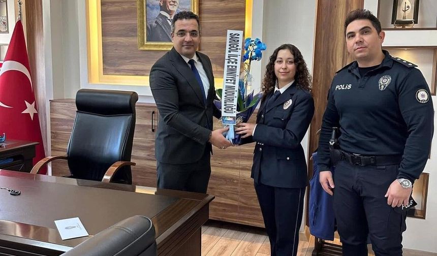 Sarıgöl'de Polis Haftası kutlamaları başladı