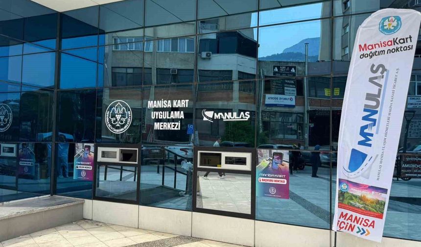 Yeni ManisaKart noktası hizmete başladı