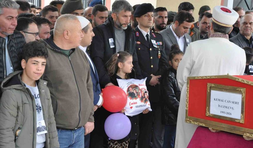 Kaza kurbanı Manisalı Uzman Çavuş'a acı veda