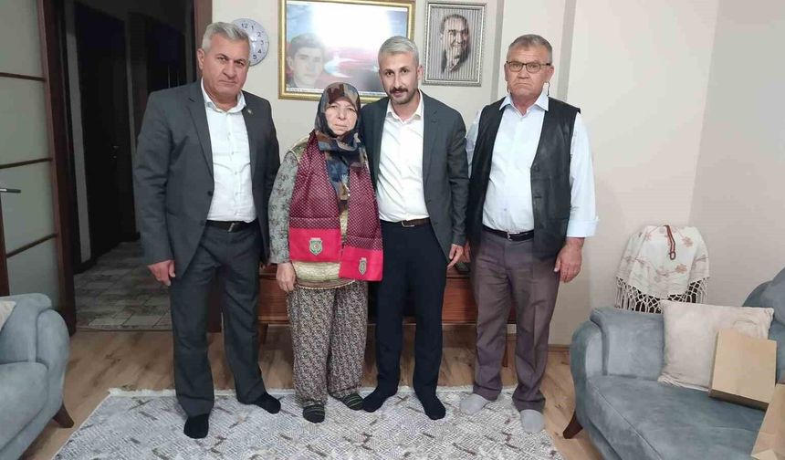 Manisalı şehit anneleri yalnız bırakılmadı