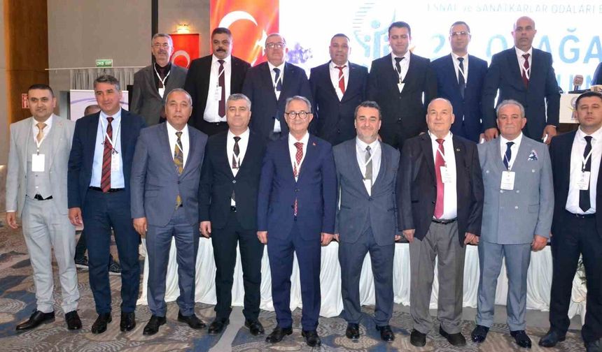 MESOB Genel Kurulu'nda 36 yıllık başkan güven tazeledi