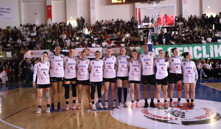 Turgutlu Belediyespor Kırklareli'nde avantajı kaptı