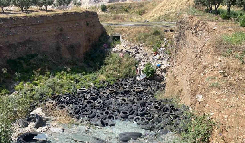 Atık lastikler doğaya değil, geri dönüşüme gidecek