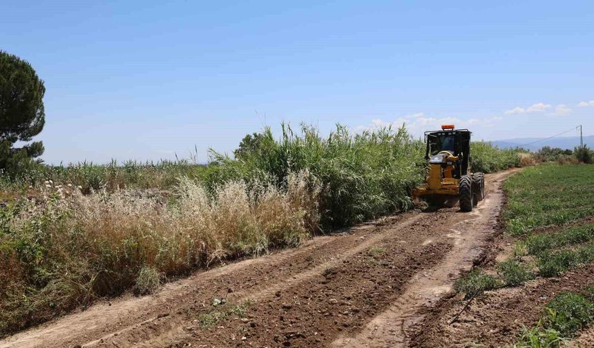 Başkan Şimşek'ten ova yollarına yerinde inceleme
