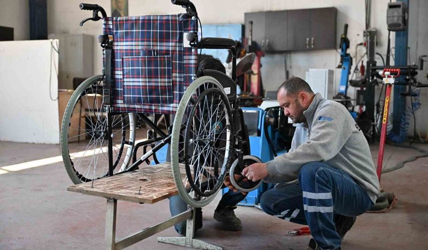 Manisa BŞB'den engellilere ücretsiz teknik destek