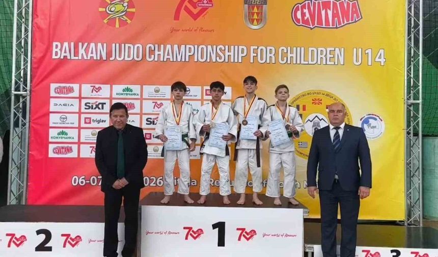 Manisalı sporcular Balkan Şampiyonası'ndan 4 madalya ile döndü