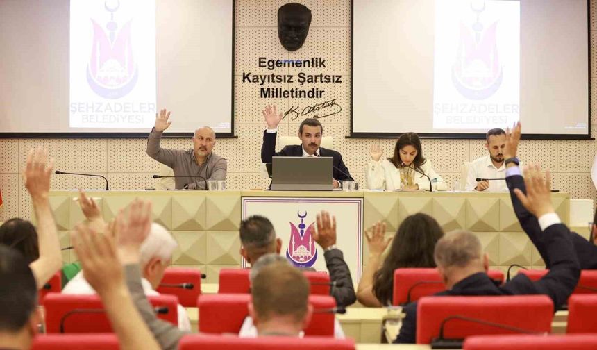 Şehzadeler Meclisi'nde 18 karar birden