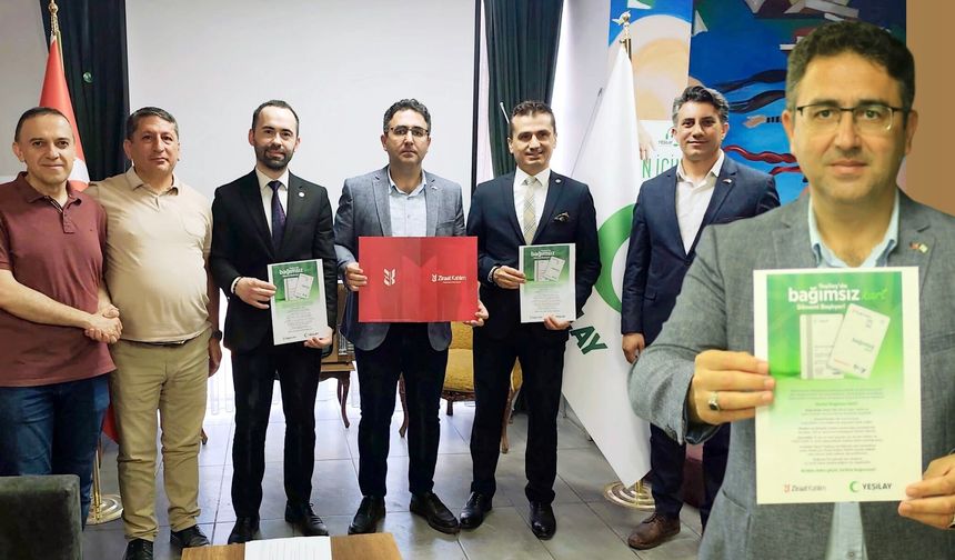 Yeşilay Manisa Şubesi'nde “Bağımsız Kart” tanıtıldı