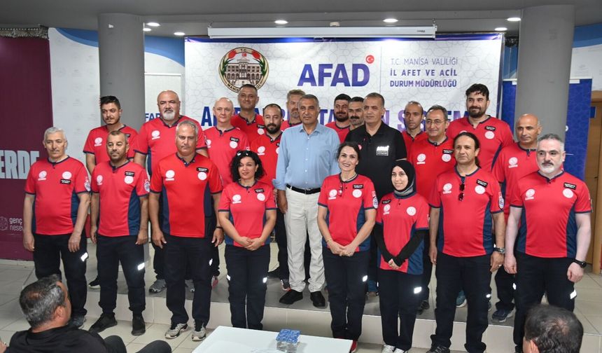 AFAD Akreditasyon Sistemi Arma Teslim Töreni