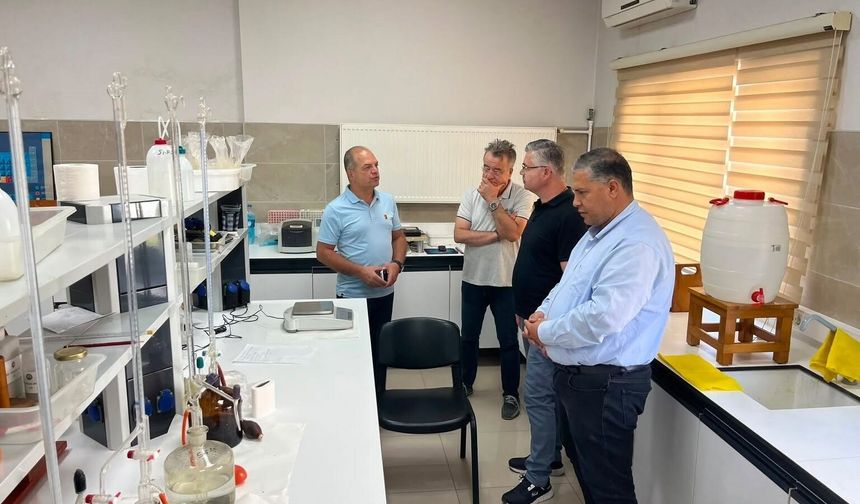 Manisa'daki tarımsal analiz laboratuvarının çalışmalarına sıkı takip