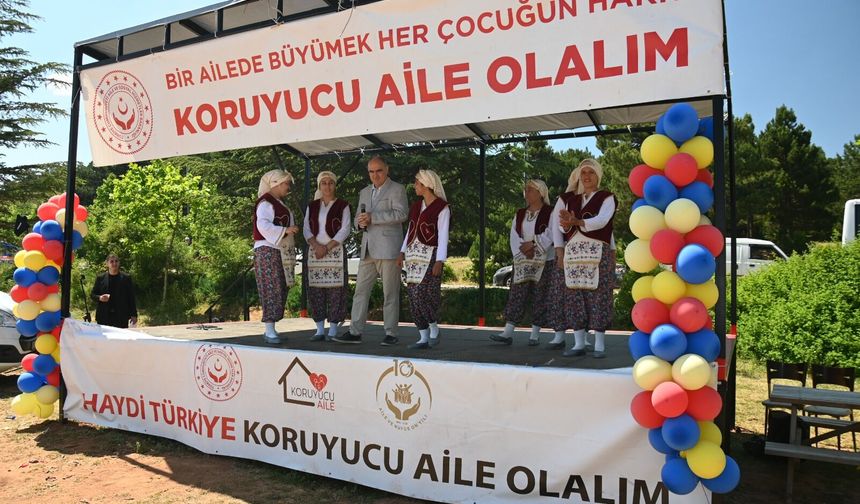 Koruyucu Aileler ve Çocuklar Spil’de Buluştu