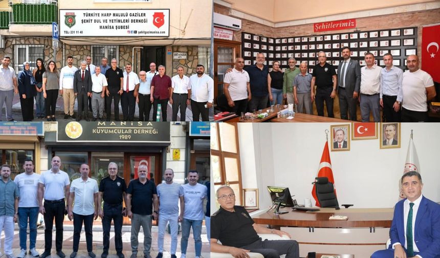 Emniyet Müdürü Karayel'den iade-i ziyaretler