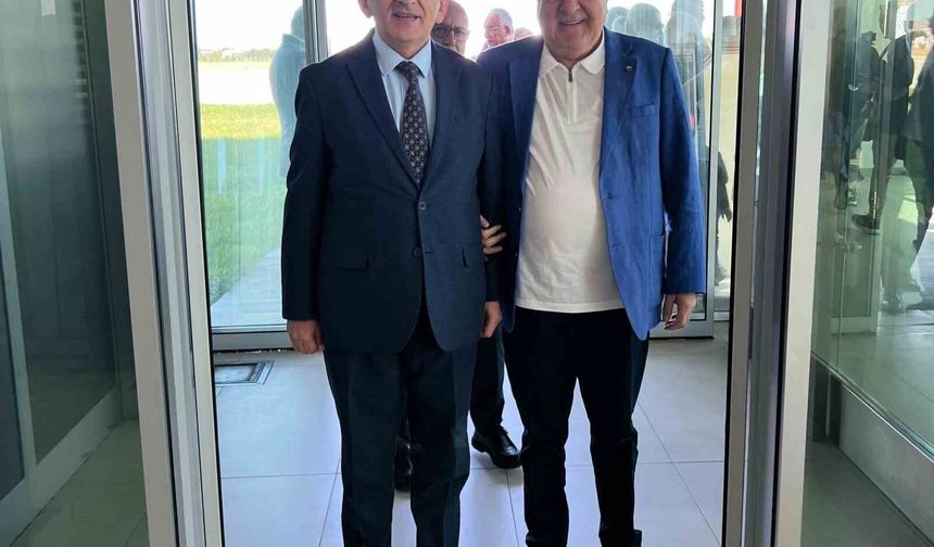 Başkan Yılmaz, Hisarcıklıoğlu'nun Balıkesir programına katıldı