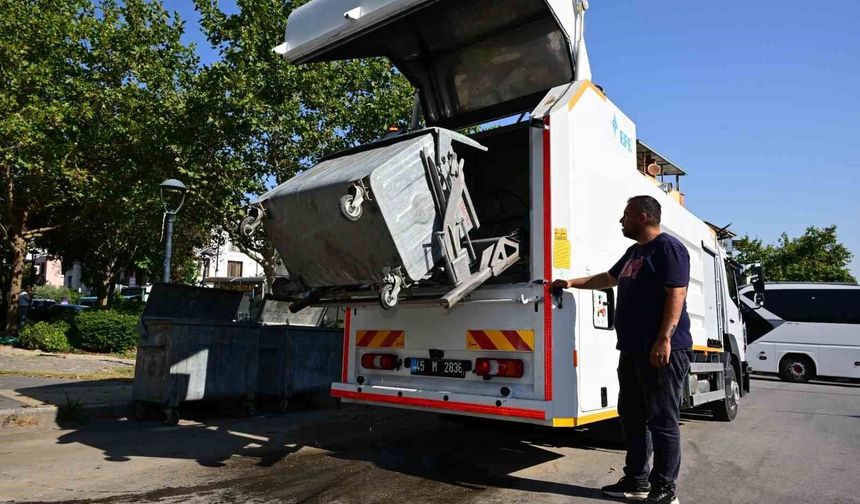 Büyükşehir'den çöp konteynerlerinde temizli seferberliği
