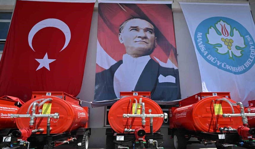 Manisa Büyükşehir yangınlara ilk müdahaleyi güçlendiriyor