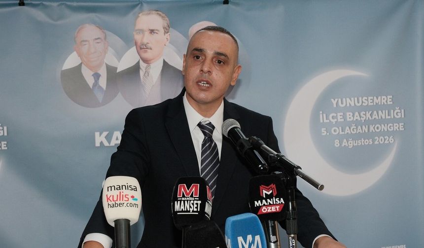 MHP Yunusemre'de yeni başkan Ali Özkan oldu