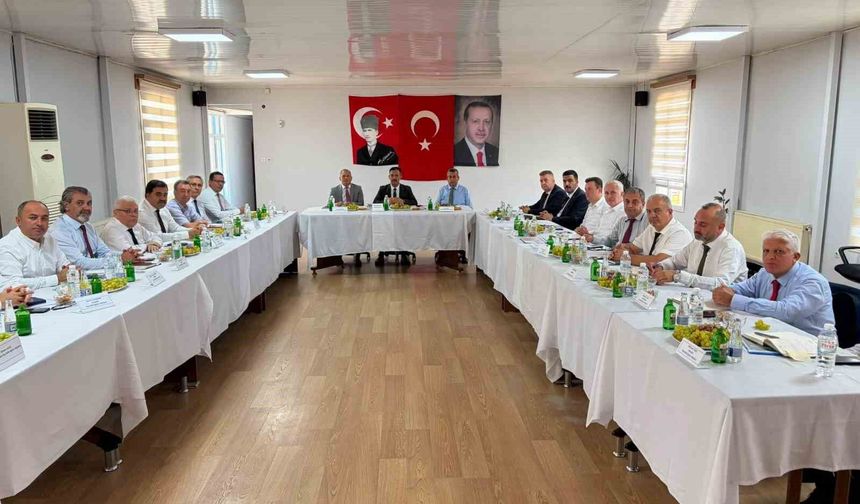 Sarıgöl'de yeni eğitim öğretim yılının yol haritası masaya yatırıldı