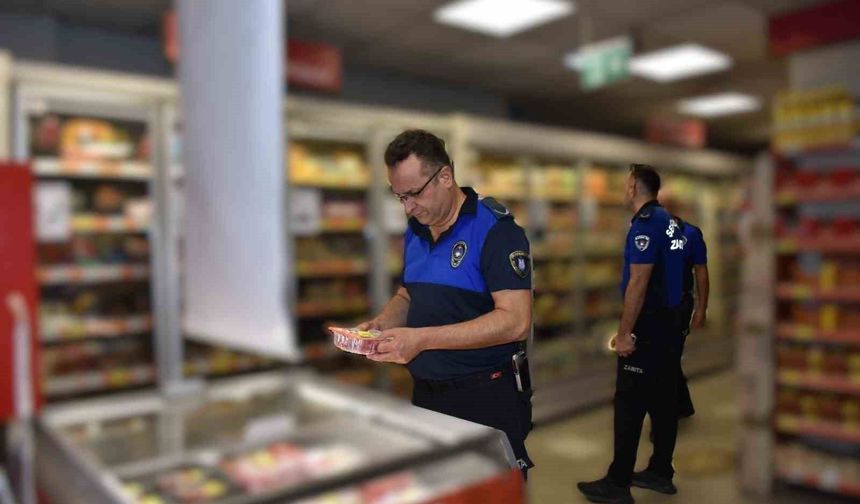 Şehzadeler'de zabıta ekiplerinden sıkı denetim