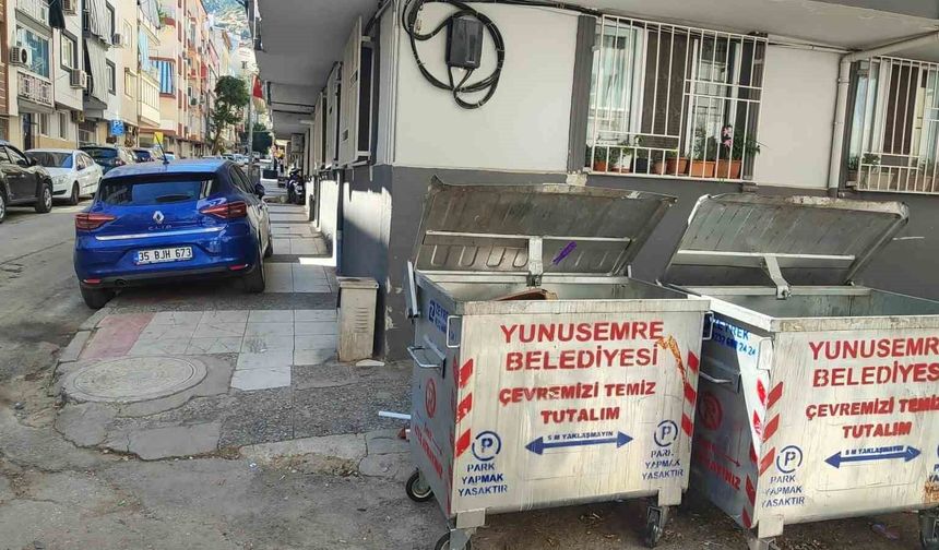 Yunusemre'de eski konteynerlere 'yeniden hayat' veriliyor