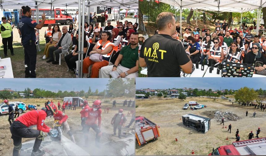 17 Ağustos Depremi yıldönümünde eğitim kampı