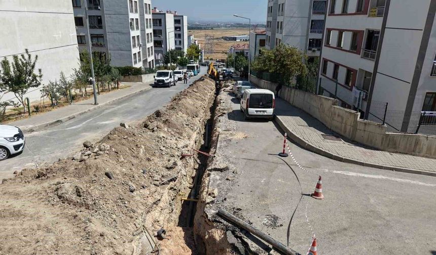 Akgedik TOKİ'de su altyapısı güçlendirildi