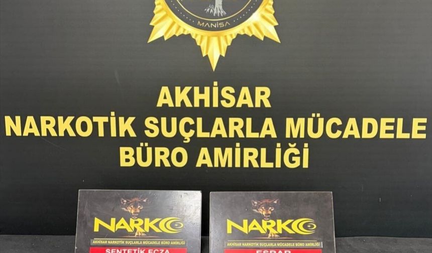 Akhisar'da uyuşturucu operasyonunda 2 şüpheli tutuklandı