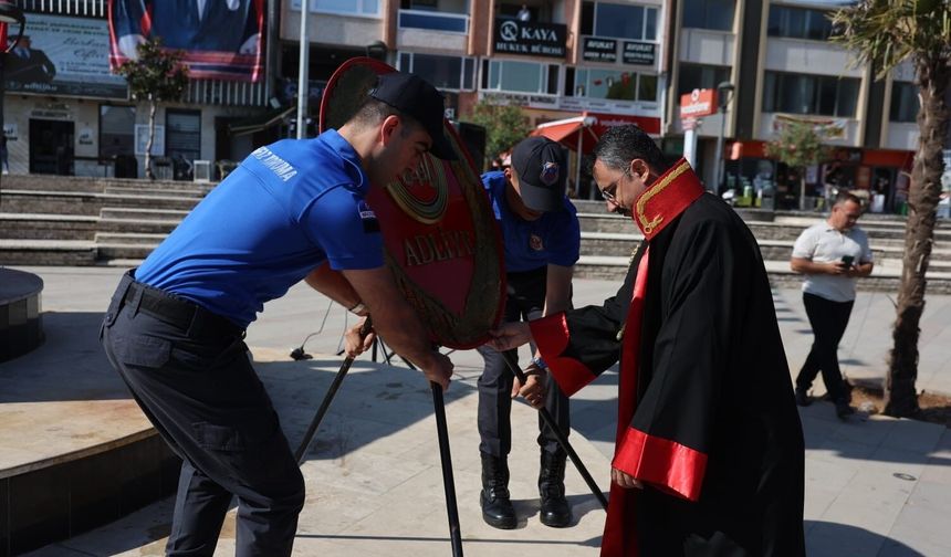 Alaşehir'de yeni adli yıl törenle başladı