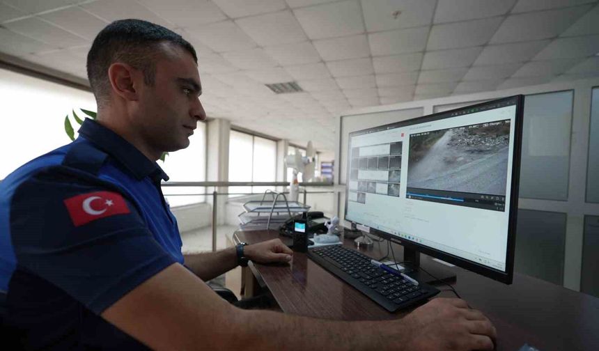 Manisa'da kaçak döküme karşı 'göz' açtırmayan sistem