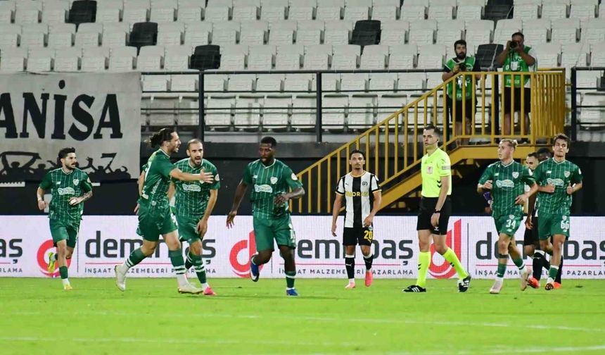 Trendyol 1. Lig: Manisa FK: 1 - Bursaspor: 2
