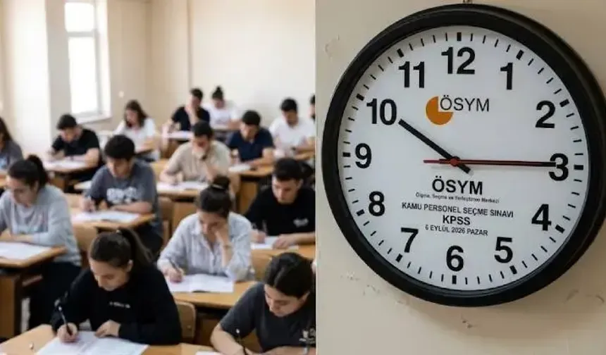 KPSS'ye geç kalmayın uyarısı