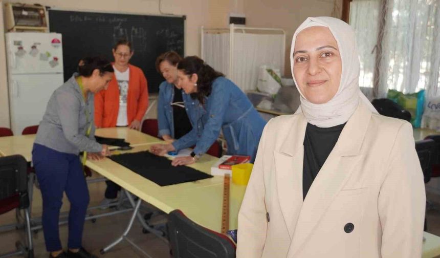 Atıl sosyal tesis kadınların hayatını değiştirdi