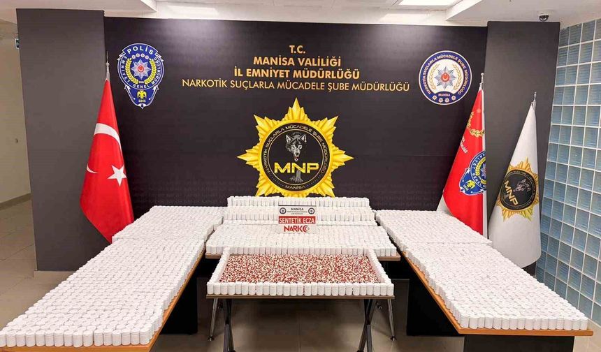 Manisa'daki uyuşturucu operasyonunda 2 şüpheli tutuklandı