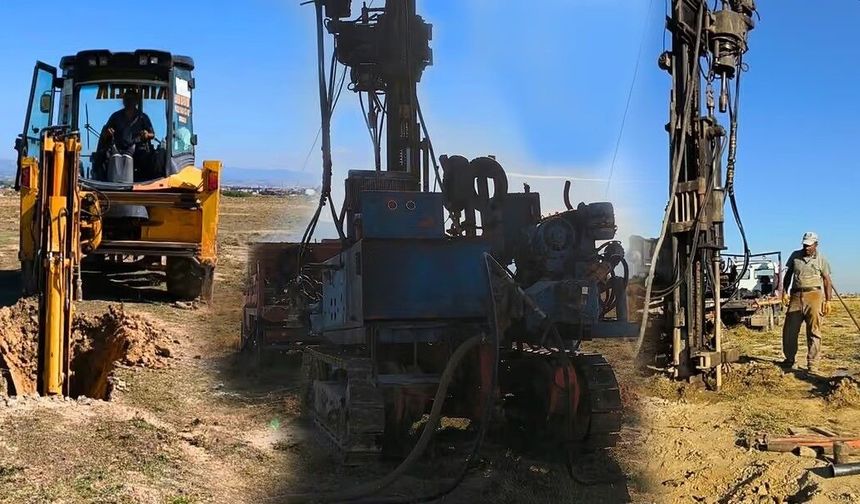 Salihli Organize Tarım Bölgesi'nde ilk saha çalışmaları başladı