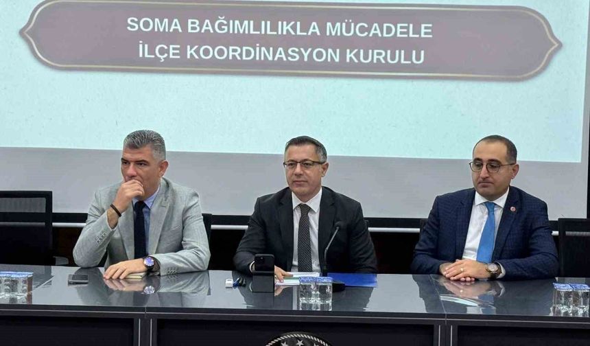 Soma'da bağımlılıkla mücadele için kurumlar bir araya geldi