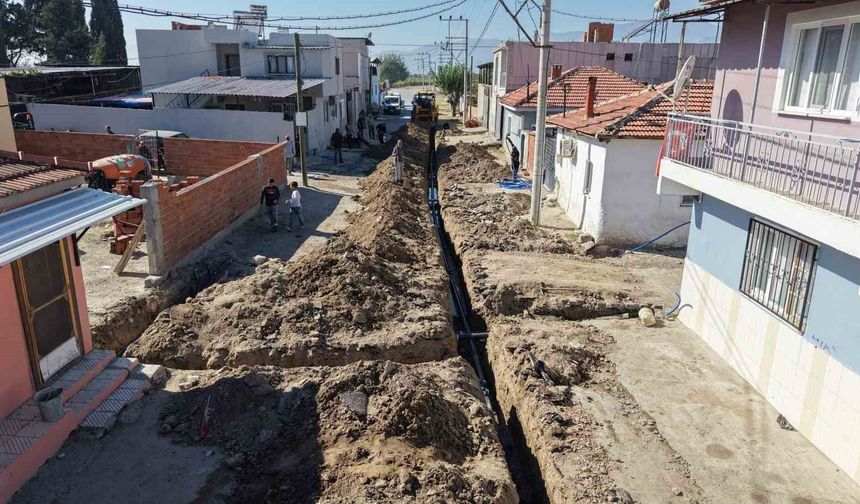 Yeşilköy'ün 40 yıllık içme suyu altyapısı yenilendi